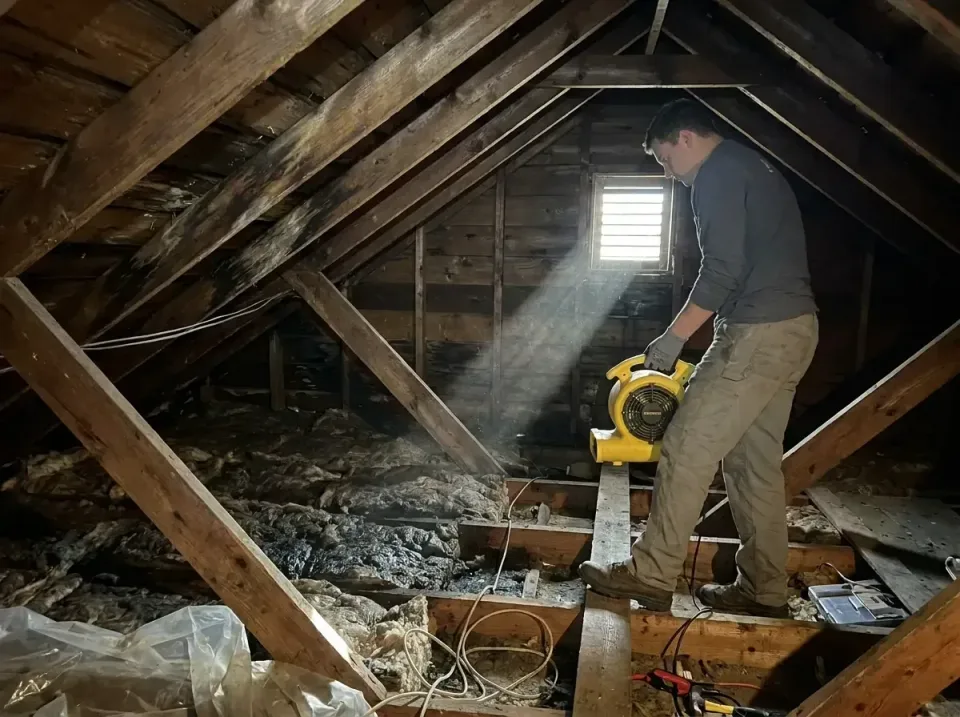 attic-water-damage-drying-proc-007 — frequently asked questions, Emergency Water Extraction & 24/7 Flood Response in Shively…